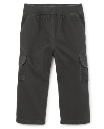 Pantalon cargo à enfiler pour bébés et tout-petits garçons