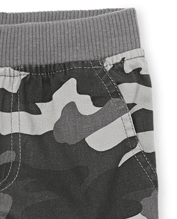 Pantalon cargo à enfiler pour bébés et tout-petits garçons