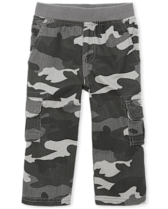 Baby And Toddler Boys Pull On Cargo Pants