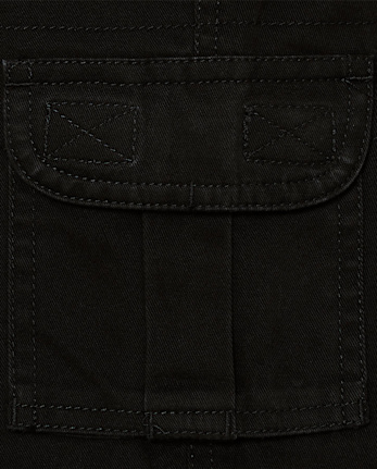 Boys Pull On Cargo Pants - Husky