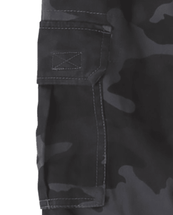 Boys Pull On Cargo Pants - Husky