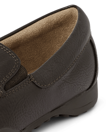 Boys Slip On Dress Shoes