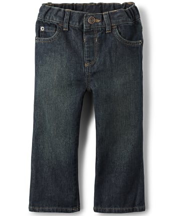 The Children's Place Boys' Basic Bootcut Jeans 