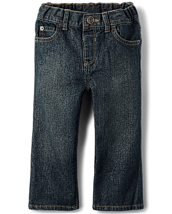 Jean bootcut basique pour bébé et tout-petit garçon