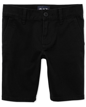 Short chino d'uniforme pour filles