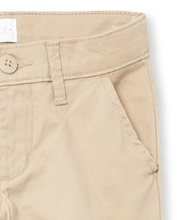 Girls Uniform Stretch Bootcut Chino Pants
