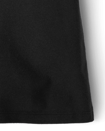 Girls Uniform Soft Stretch Pique Polo
