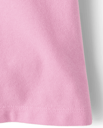 Polo de piqué de uniforme para niñas