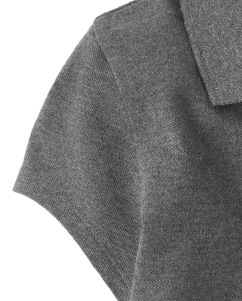 Polo de piqué de uniforme para niñas