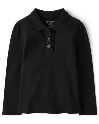 Toddler black polo hotsell