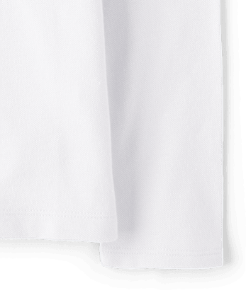 Girls Uniform Soft Stretch Pique Polo