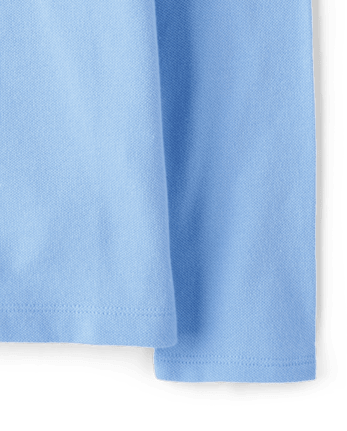 Girls Uniform Soft Stretch Pique Polo