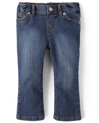 The Children's Place Girls Basic Bootcut Jeans 