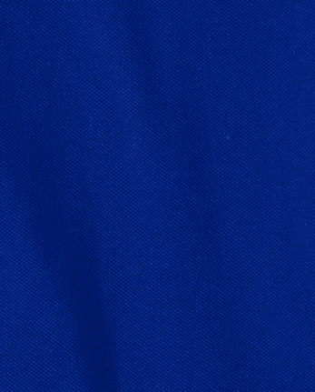 Girls Uniform Ruffle Soft Stretch Pique Polo