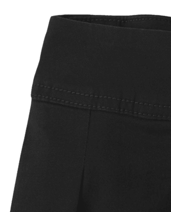 Jupe-short plissée extensible pour uniforme pour fille - Taille Plus