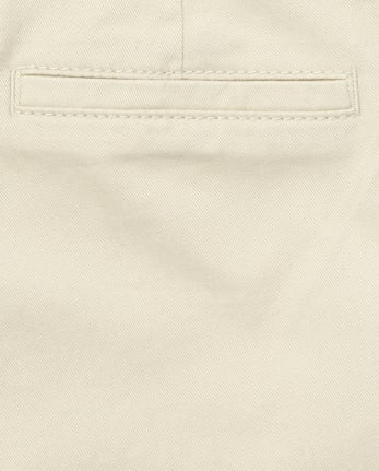 Girls Uniform Stretch Bootcut Chino Pants - Slim