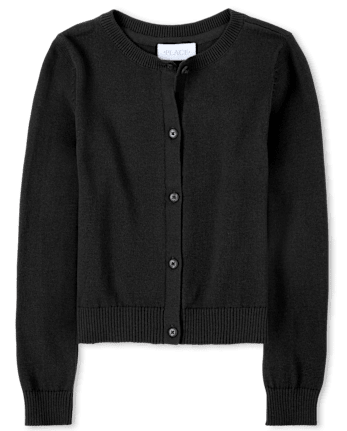Girls Cardigan - BLACK