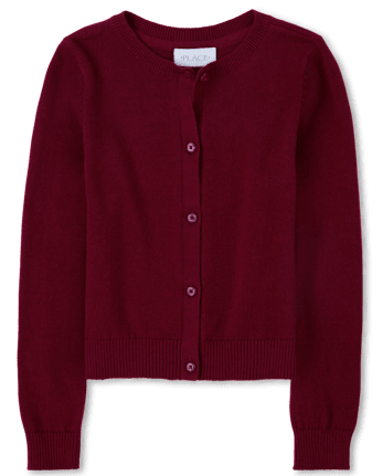 Cárdigan de uniforme para niñas - RUBINE