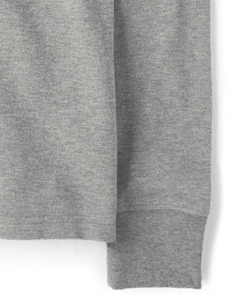 Polo en piqué d'uniforme pour garçon - SMOKEB10