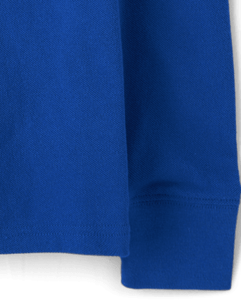 Polo en piqué d'uniforme pour garçon