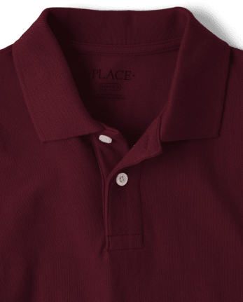 Polo en piqué d'uniforme pour garçon