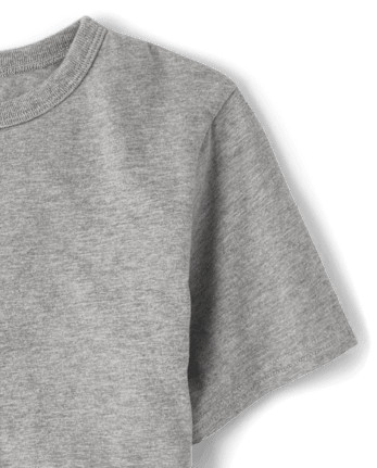 Camiseta básica con capas de uniforme para niños