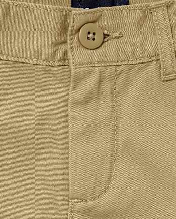 Boys Uniform Chino Shorts - Husky