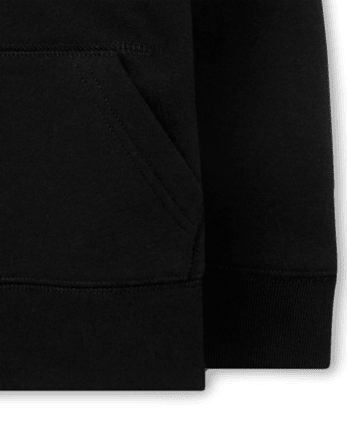 Sudadera con capucha y cremallera de uniforme para niños pequeños