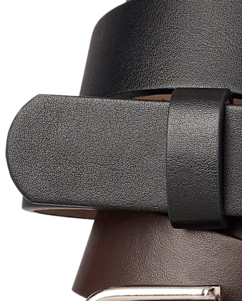 Paquete de 2 cinturones de uniforme para niñas