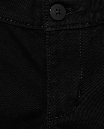 Girls Uniform Stretch Skinny Chino Pants