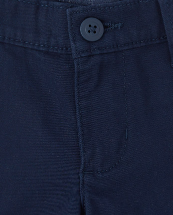 Girls Uniform Stretch Skinny Chino Pants