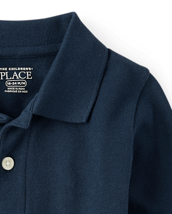 Baby And Toddler Uniform Soft Pique Polo