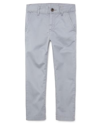 Boys Woven Skinny Chino Pants | The