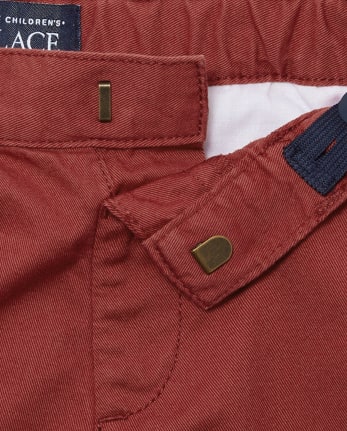 Baby And Toddler Boys Uniform Straight Chino Pants