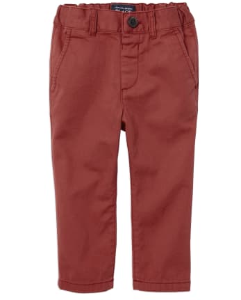 Baby And Toddler Boys Uniform Straight Chino Pants