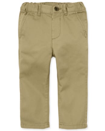 The Children's Place Boys' Baby and Toddler Uniform Skinny Chino Pants 