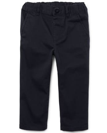 The Children's Place Boys' Baby and Toddler Uniform Skinny Chino Pants 