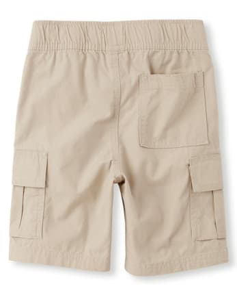 Boys Uniform Pull On Cargo Shorts