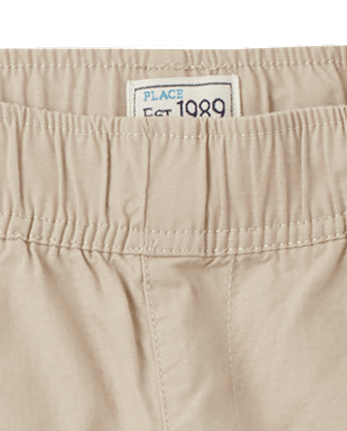 Boys Ripstop Pull On Cargo Shorts