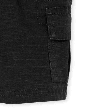 Shorts cargo sin cierres para niños pequeños