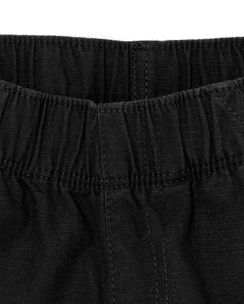 Shorts cargo sin cierres para niños pequeños