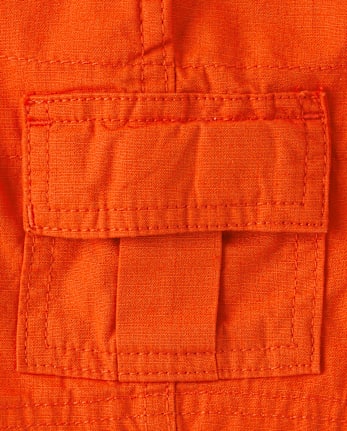 Shorts cargo sin cierres para niños pequeños