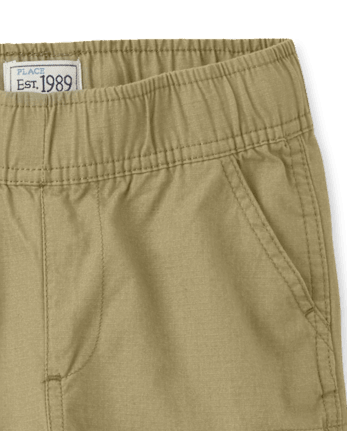 Shorts cargo de uniforme para niños