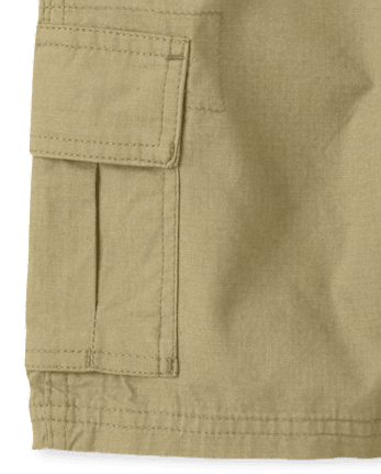 Shorts cargo de uniforme para niños