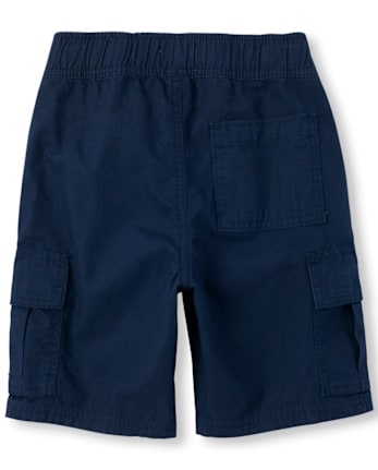 Boys Ripstop Pull On Cargo Shorts - Husky.