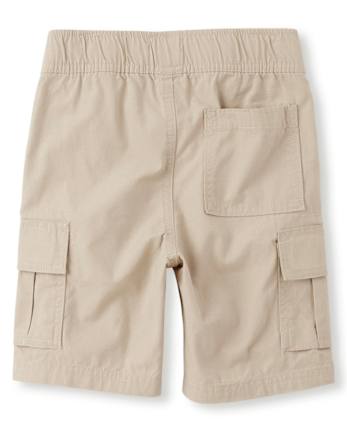 Boys Ripstop Pull On Cargo Shorts - Husky.