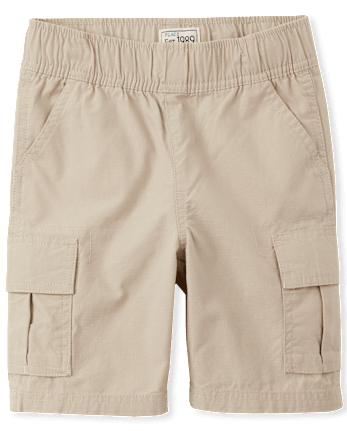 Boys Ripstop Pull On Cargo Shorts - Husky.