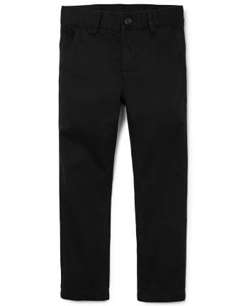 Boys Uniform Skinny Chino Pants - Husky