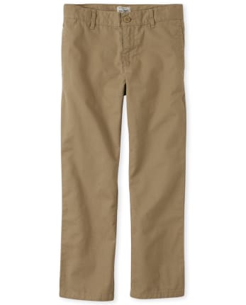 Boy's Uniform Stain Resistant Chino Pants