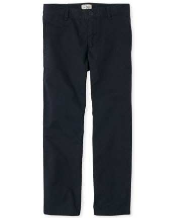 Boy's Uniform Stain Resistant Chino Pants